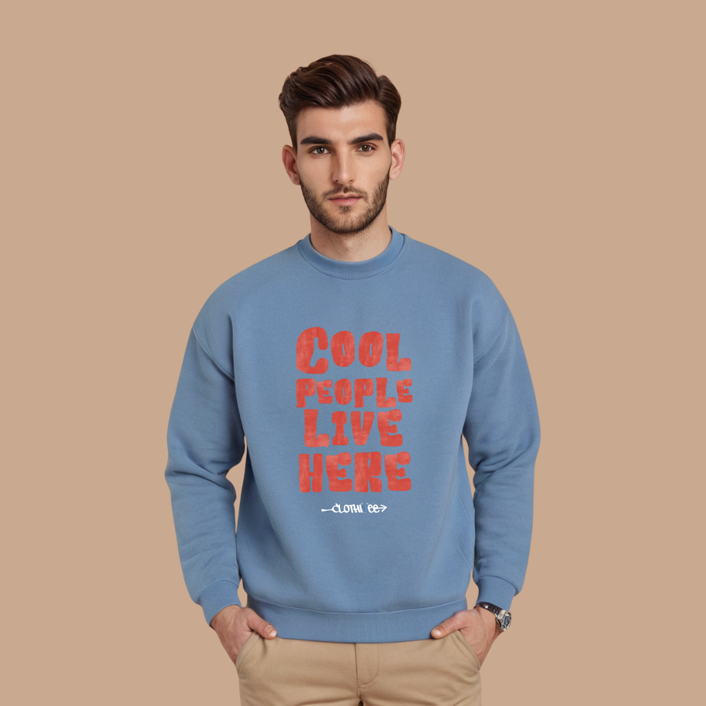 Cool People Statement Sweatshirt