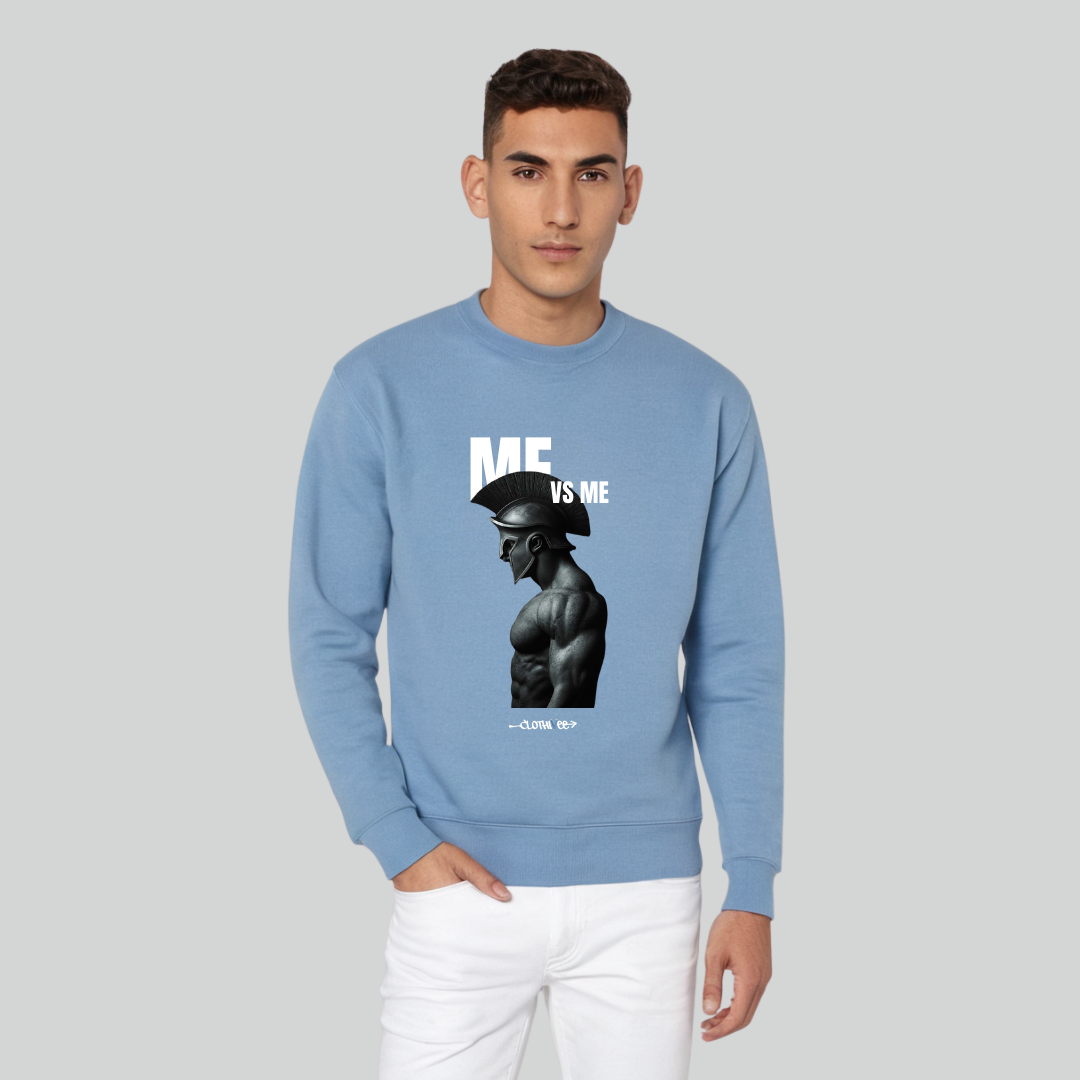 Clothivee Me vs Me Crew Neck Sweatshirt