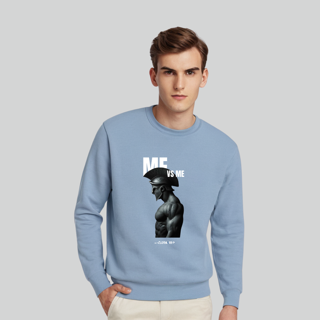Clothivee Me vs Me Crew Neck Sweatshirt