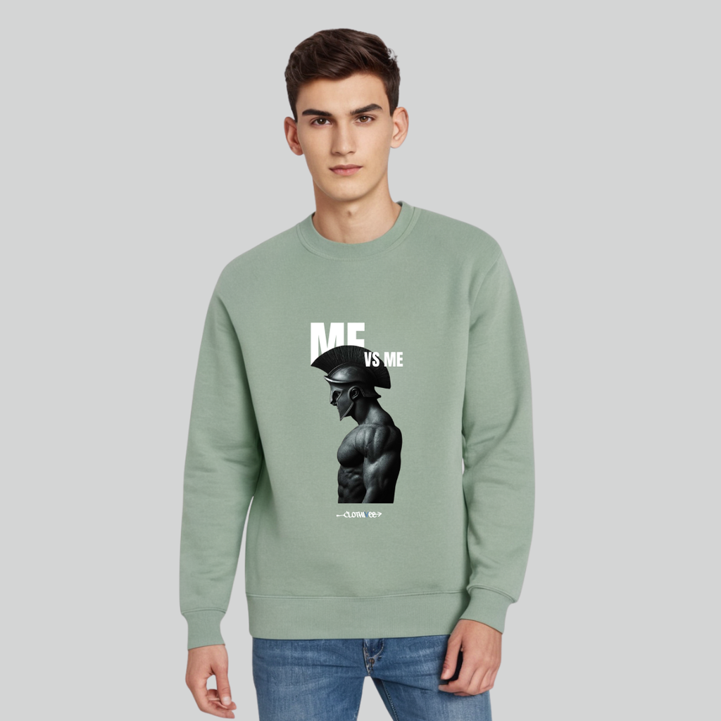 Clothivee Me vs Me Crew Neck Sweatshirt