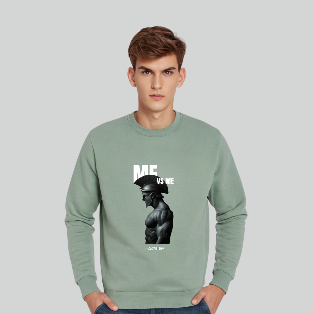 Clothivee Me vs Me Crew Neck Sweatshirt