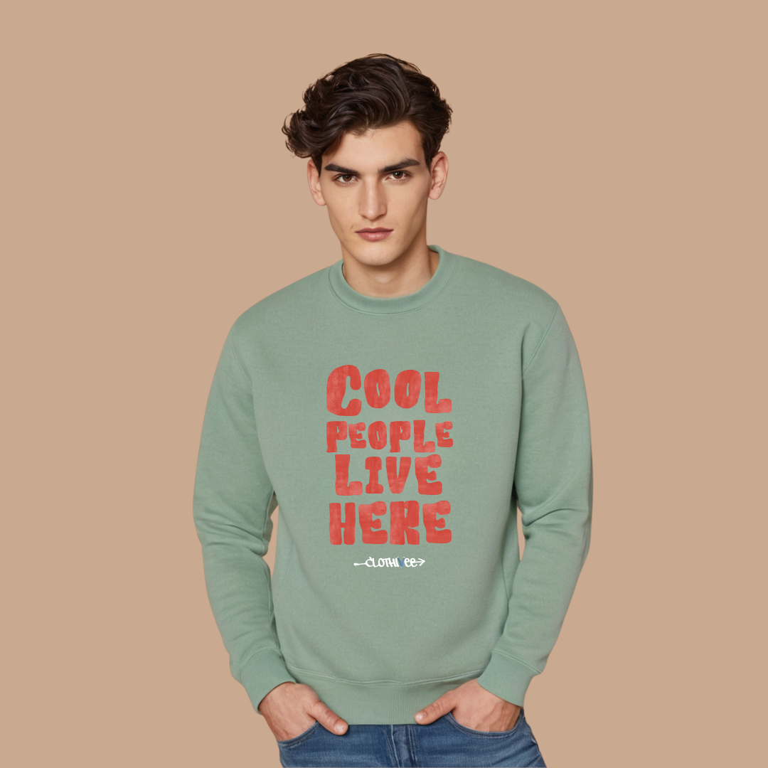 Cool People Statement Sweatshirt