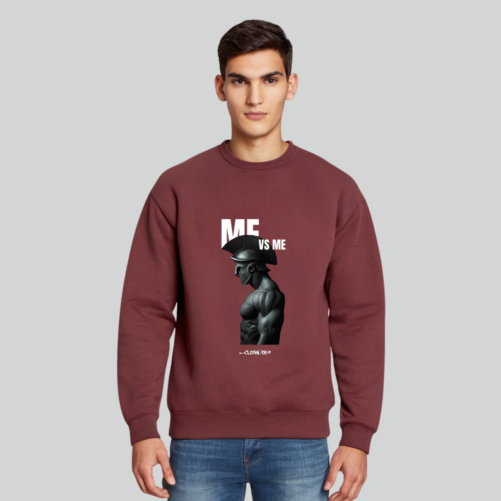 Clothivee Me vs Me Crew Neck Sweatshirt