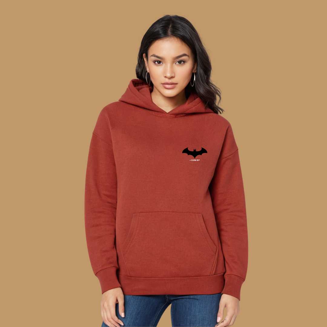 Clothivee Midnight Bat Women Hoodie