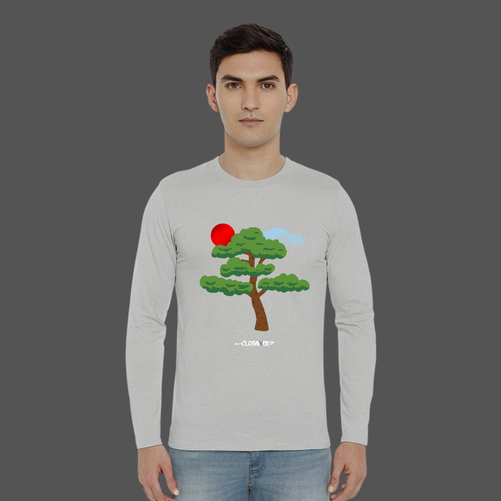 Clothivee Nature Mood Full Sleeves T-shirt