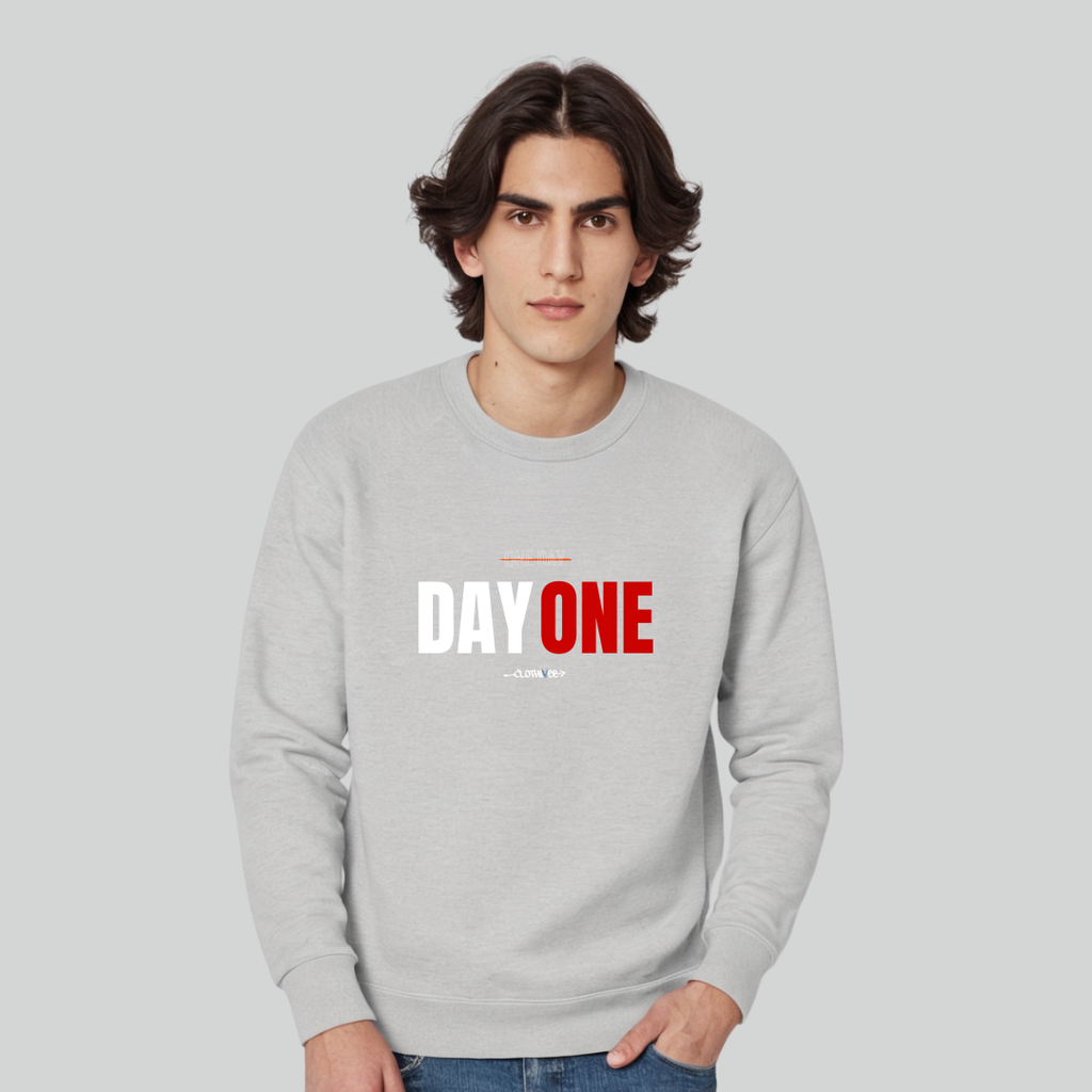 Clothivee Day One Crew Neck Sweatshirt