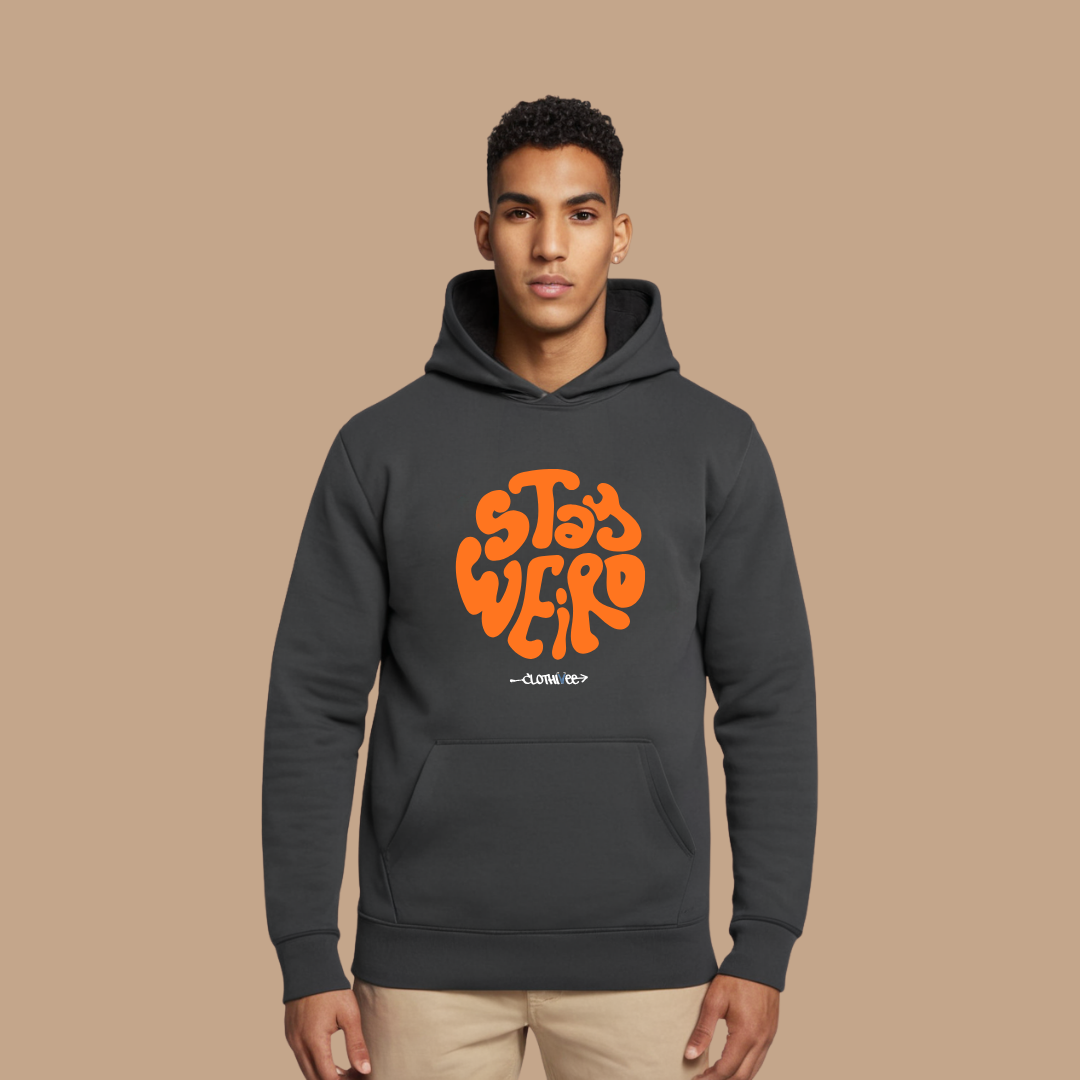Stay Weird Bubble Hoodie