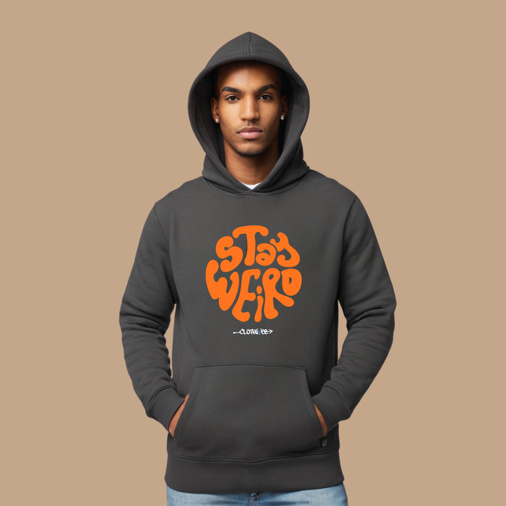 Stay Weird Bubble Hoodie