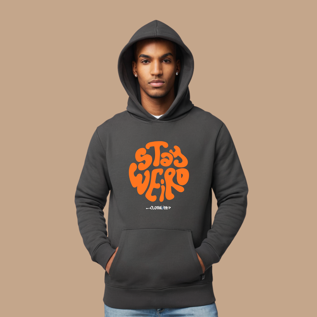Stay Weird Bubble Hoodie