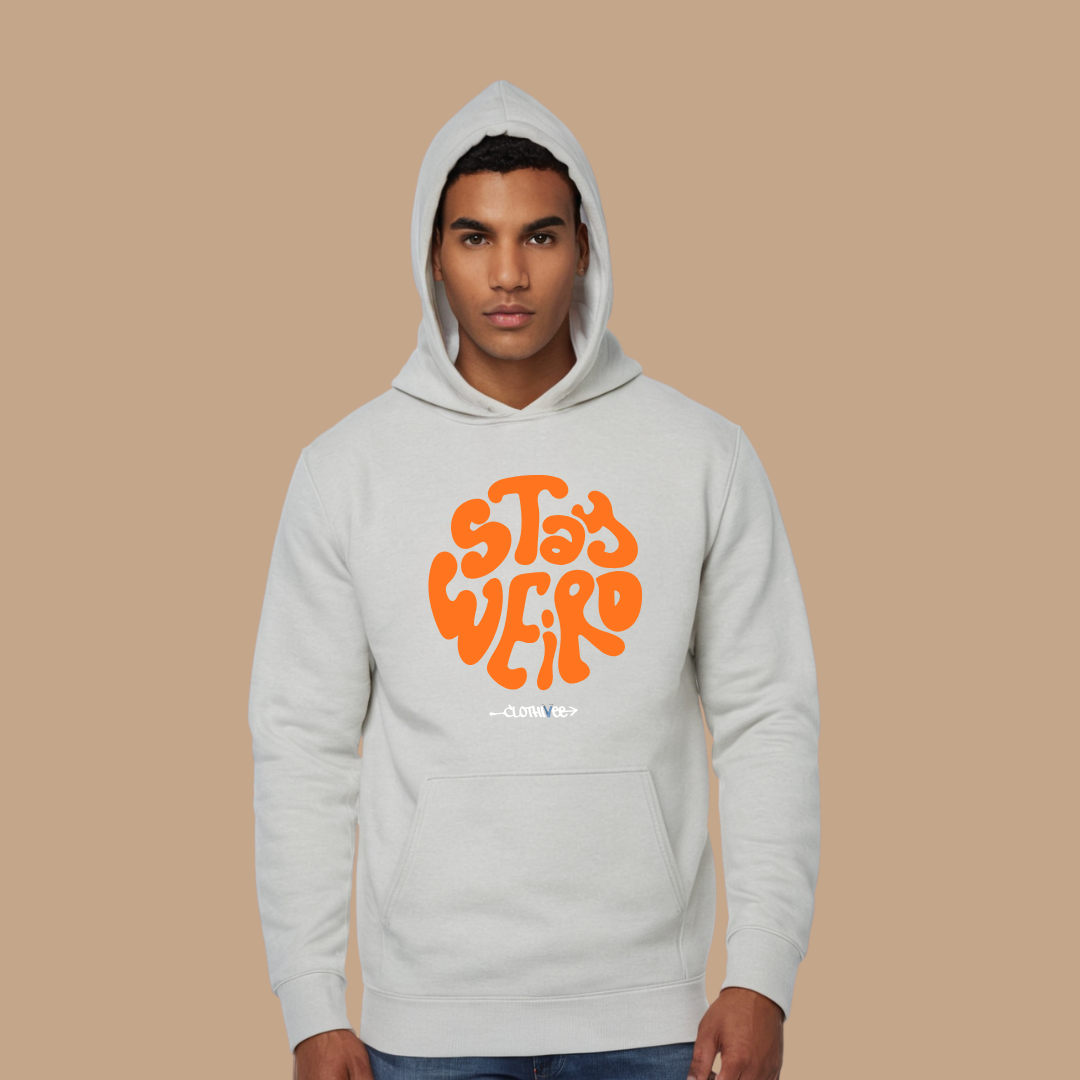 Stay Weird Bubble Hoodie