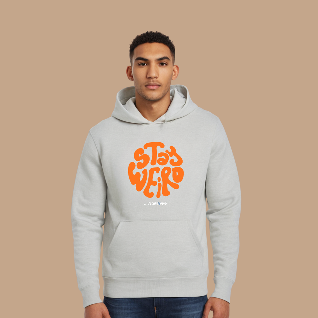 Stay Weird Bubble Hoodie