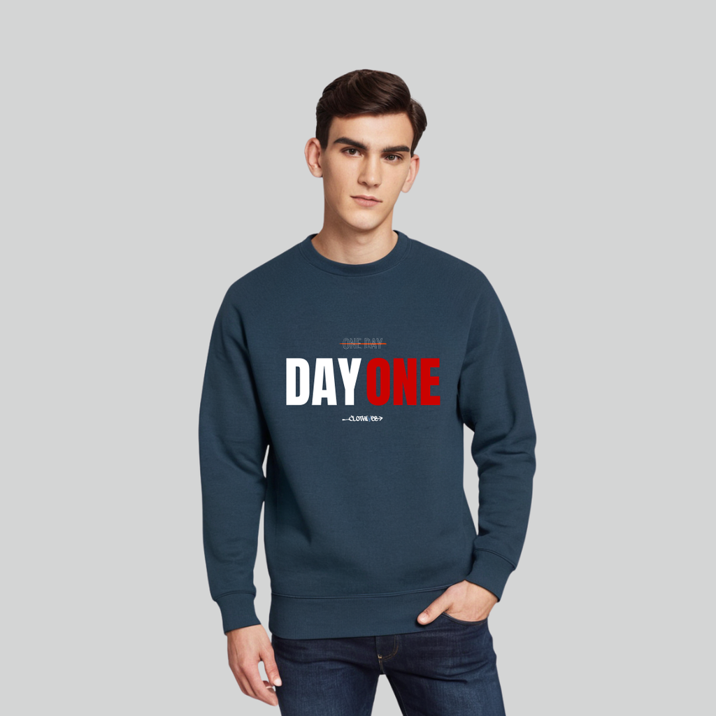 Clothivee Day One Crew Neck Sweatshirt