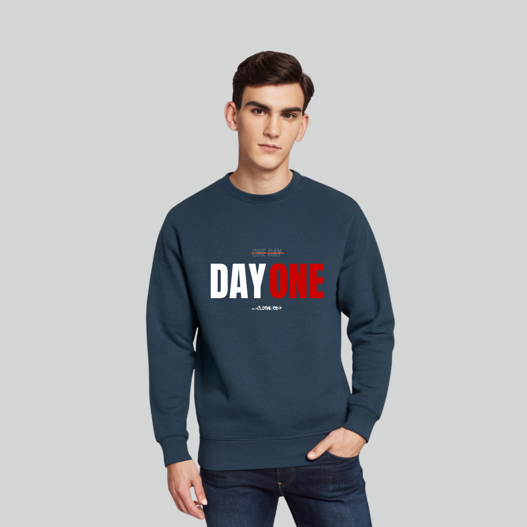 Clothivee Day One Crew Neck Sweatshirt