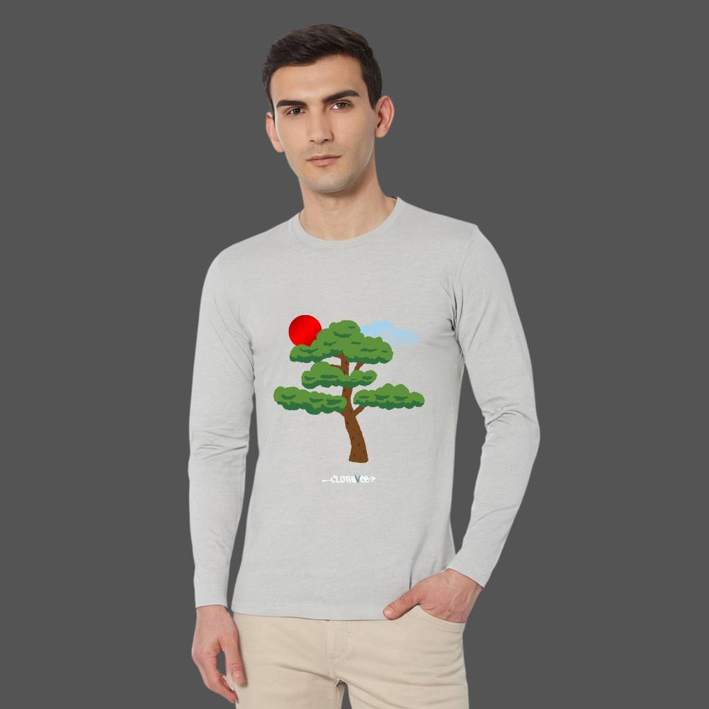 Clothivee Nature Mood Full Sleeves T-shirt
