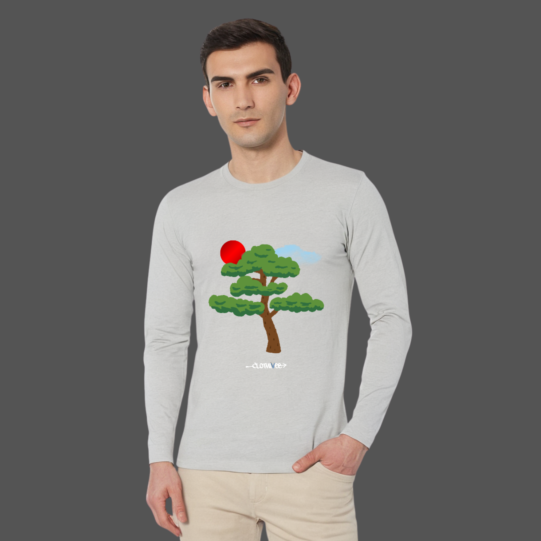 Clothivee Nature Mood Full Sleeves T-shirt