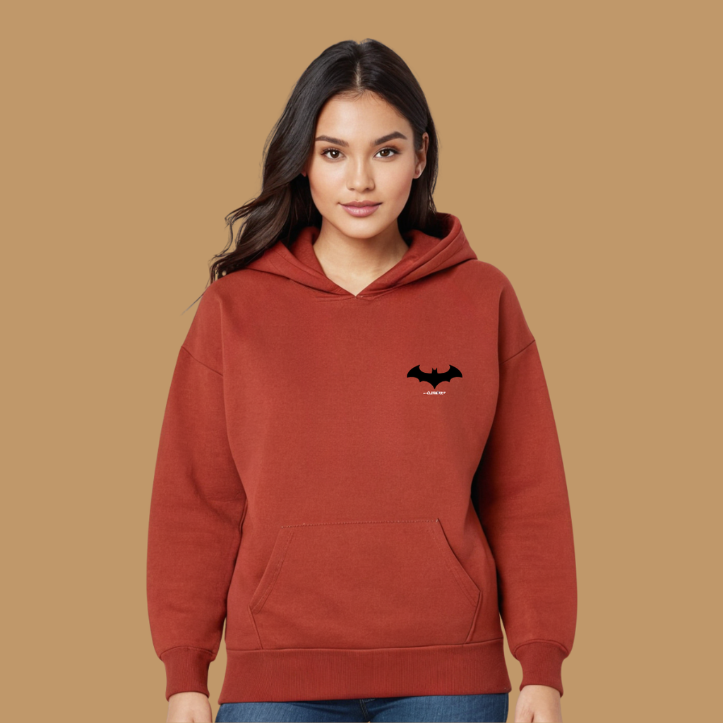 Clothivee Midnight Bat Women Hoodie