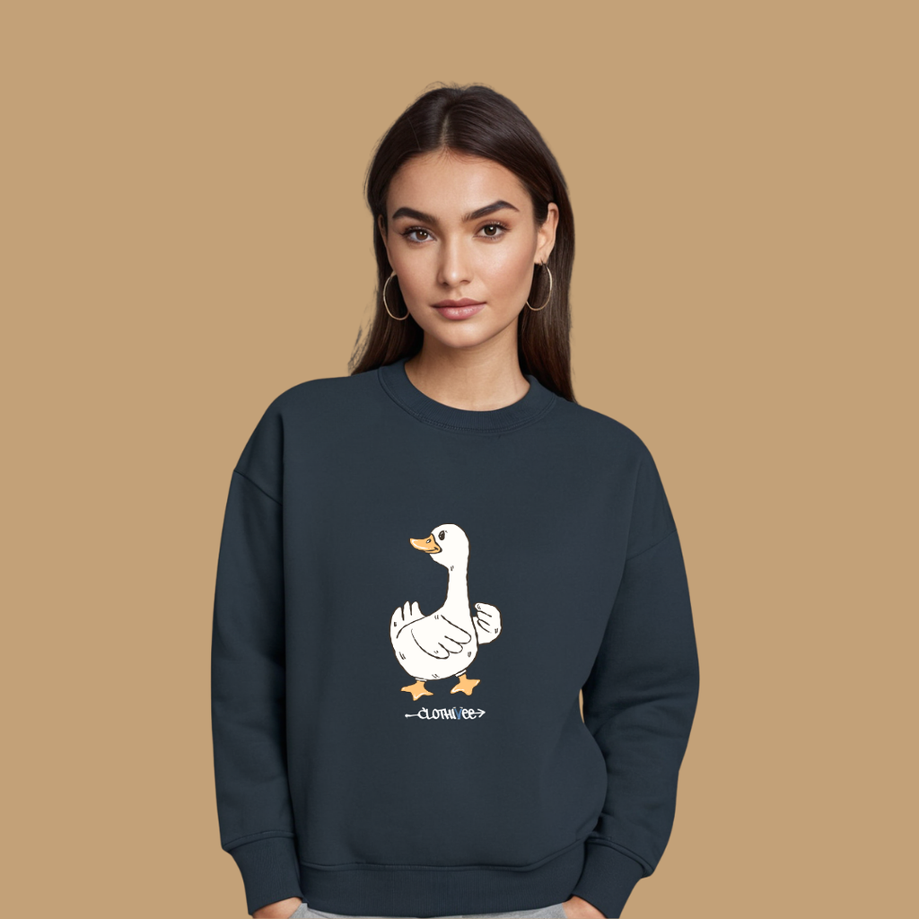 Clothivee Duck Women Sweatshirt