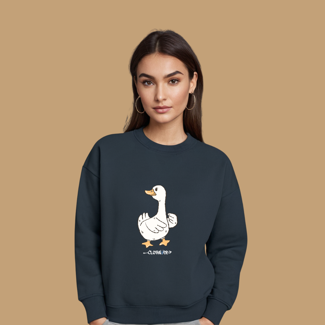 Clothivee Duck Women Sweatshirt