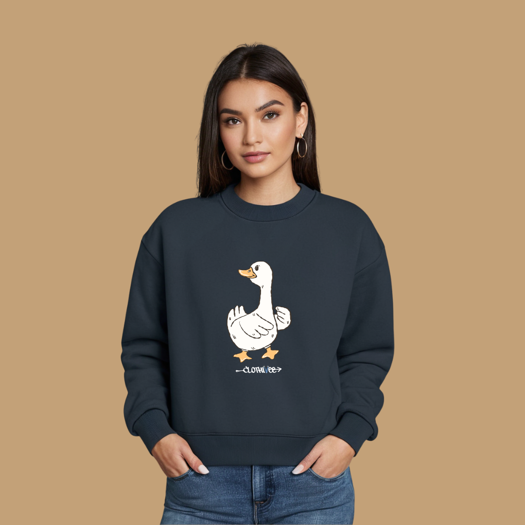 Clothivee Duck Women Sweatshirt