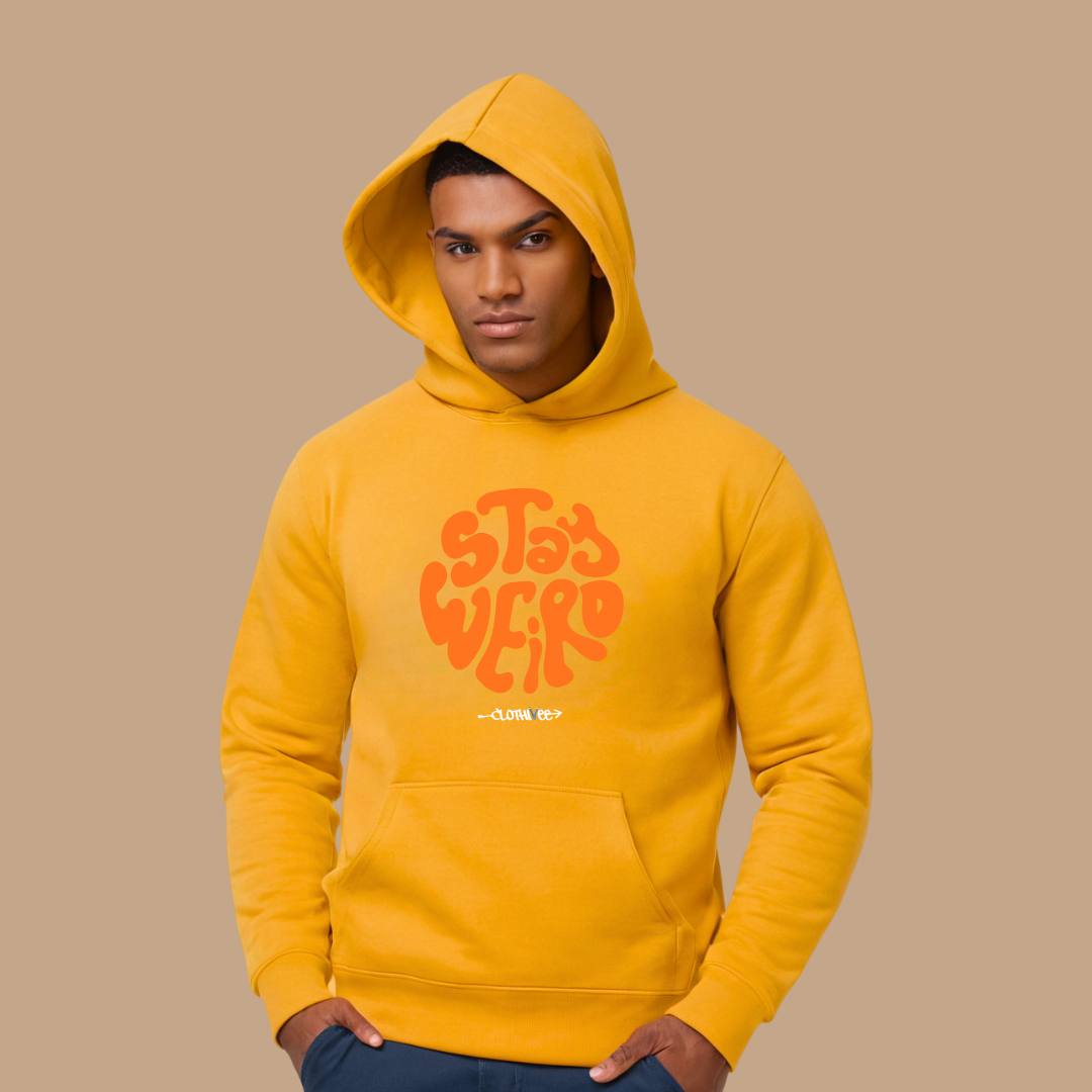 Stay Weird Bubble Hoodie