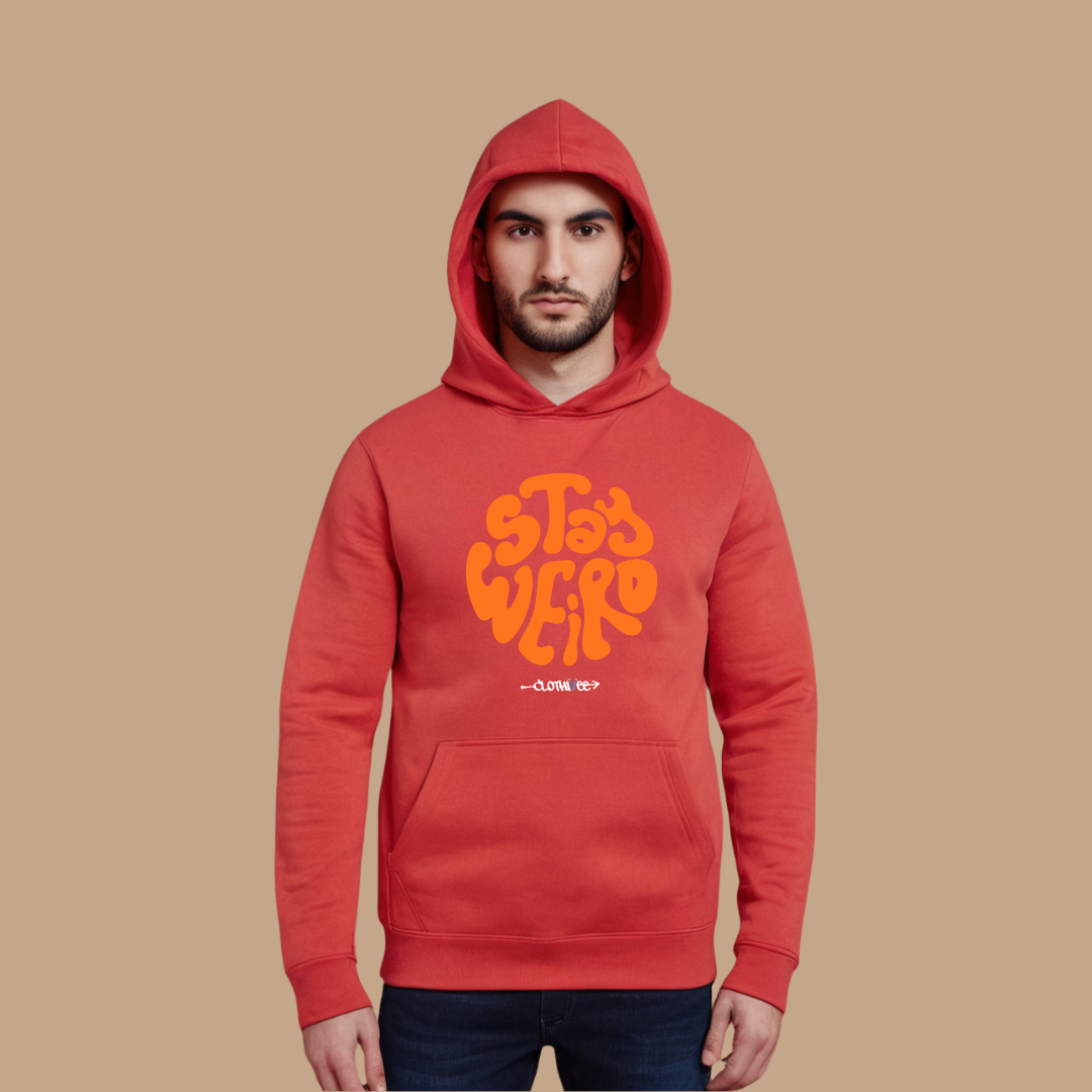 Stay Weird Bubble Hoodie