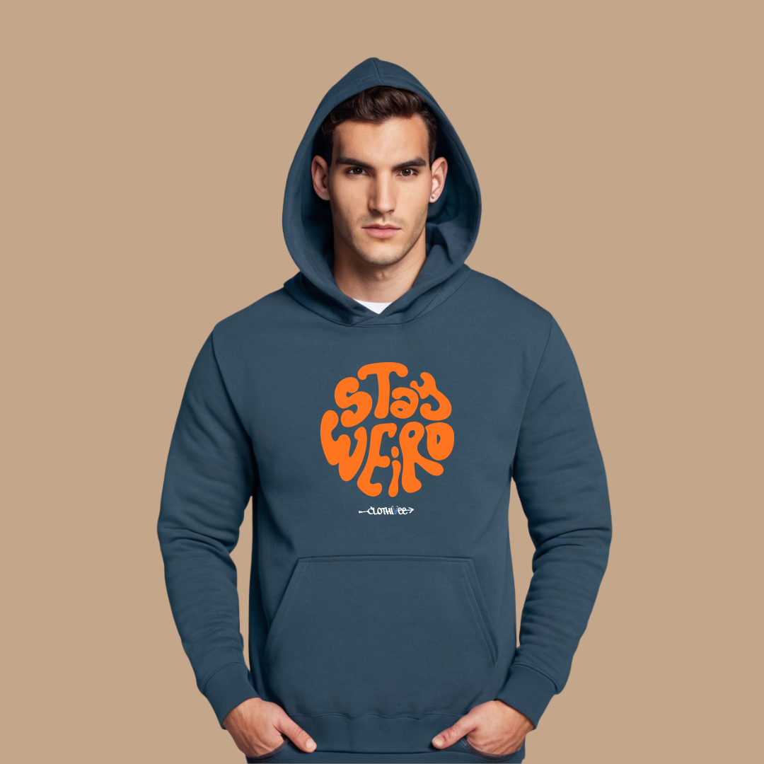 Stay Weird Bubble Hoodie