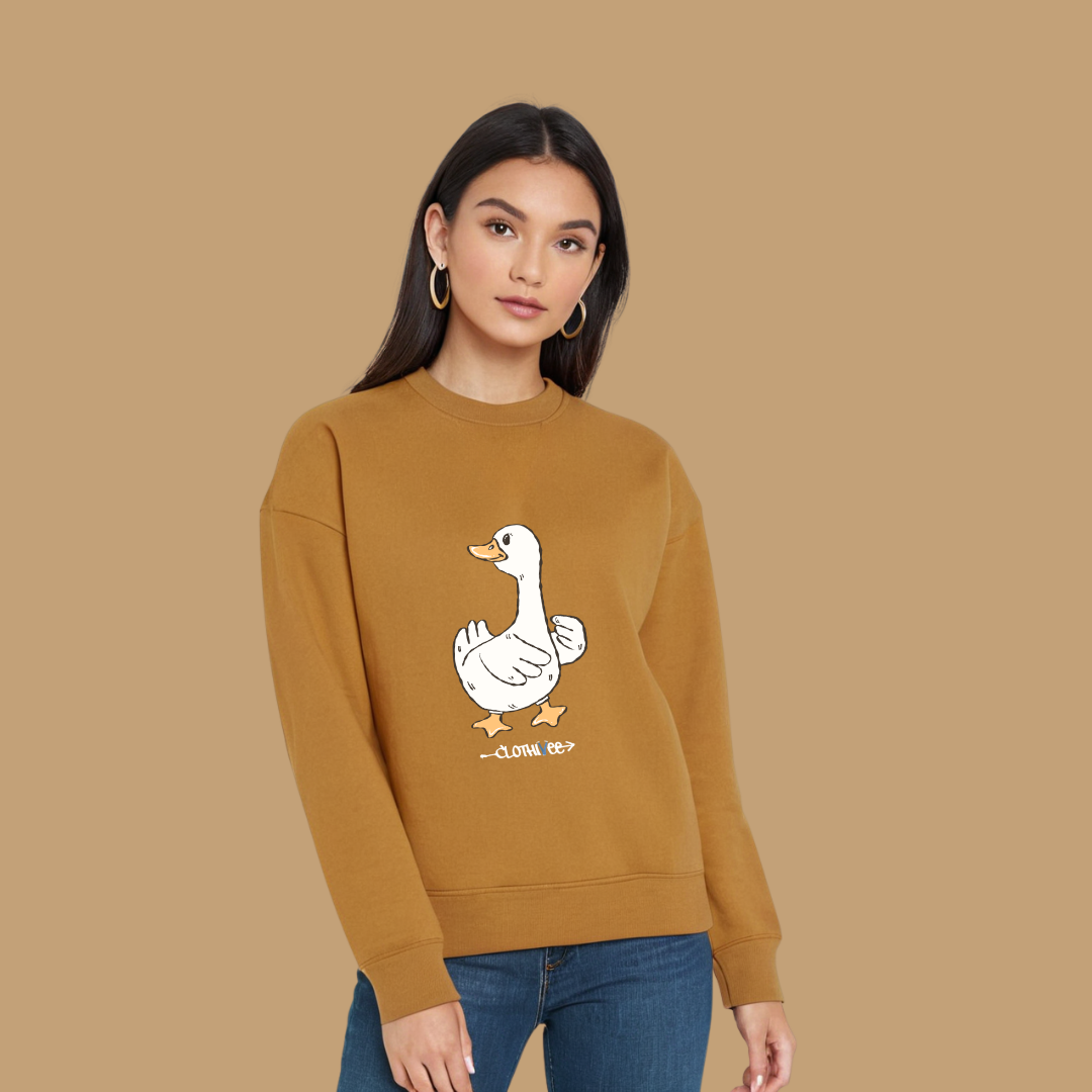 Clothivee Duck Women Sweatshirt