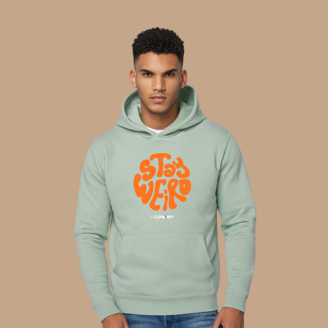 Stay Weird Bubble Hoodie