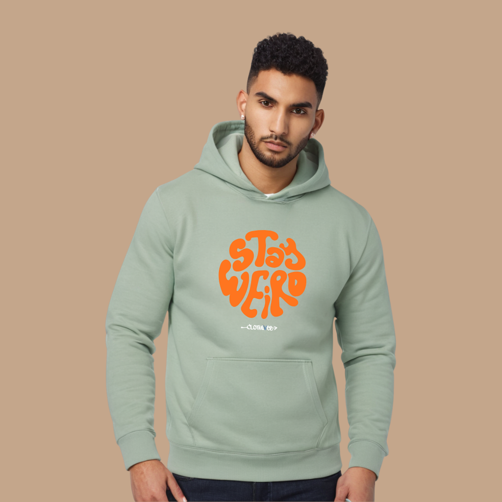 Stay Weird Bubble Hoodie