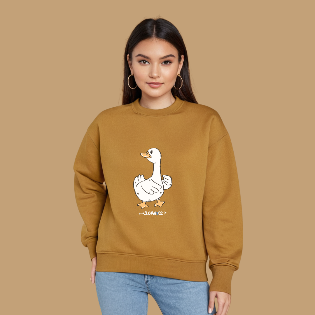 Clothivee Duck Women Sweatshirt
