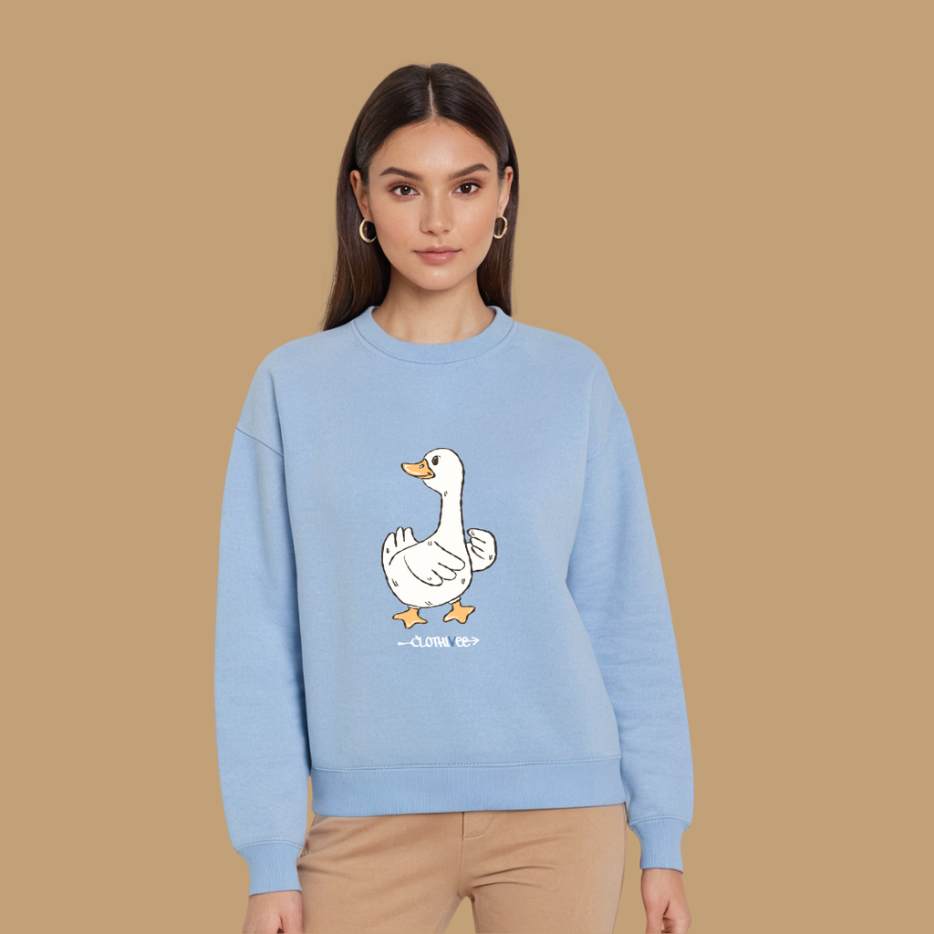 Clothivee Duck Women Sweatshirt