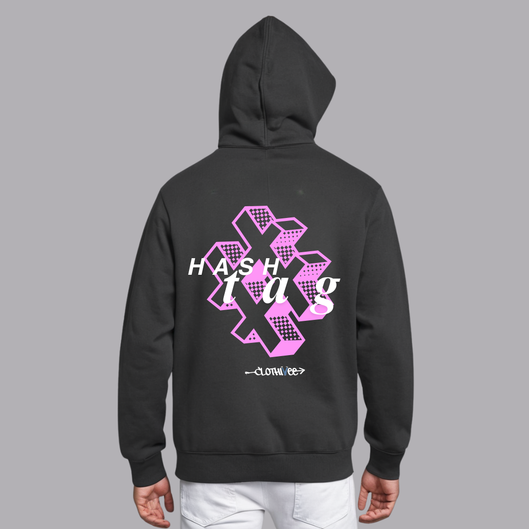 Clothivee Hashtag Nex Oversized Hoodie