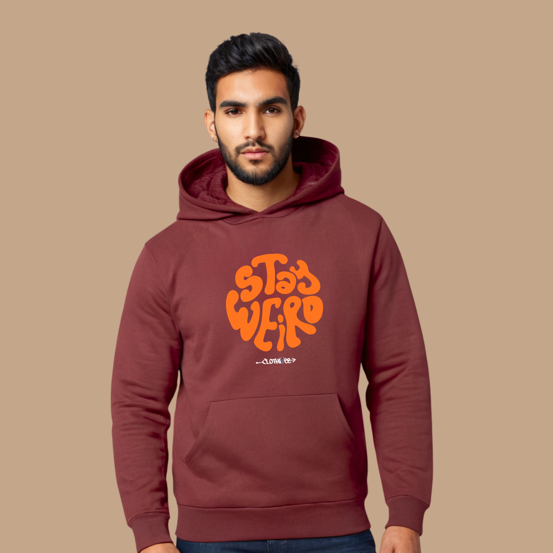 Stay Weird Bubble Hoodie