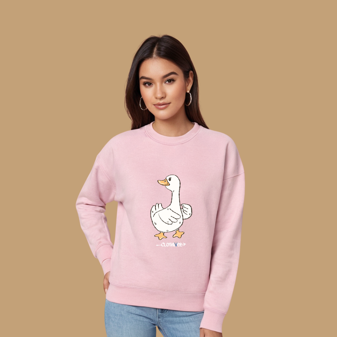 Clothivee Duck Women Sweatshirt