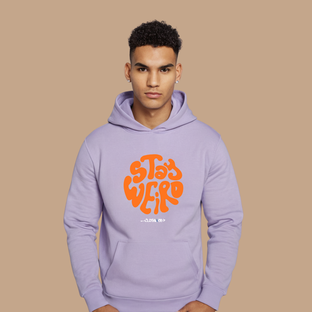 Stay Weird Bubble Hoodie