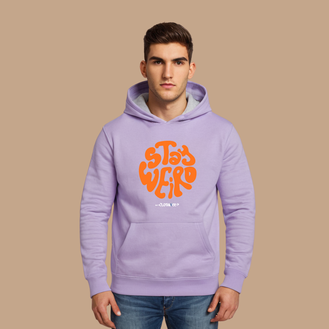 Stay Weird Bubble Hoodie
