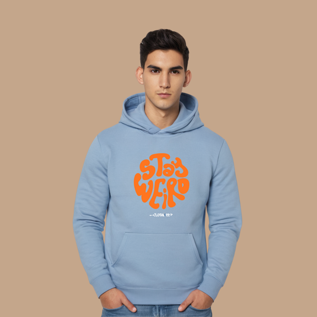 Stay Weird Bubble Hoodie