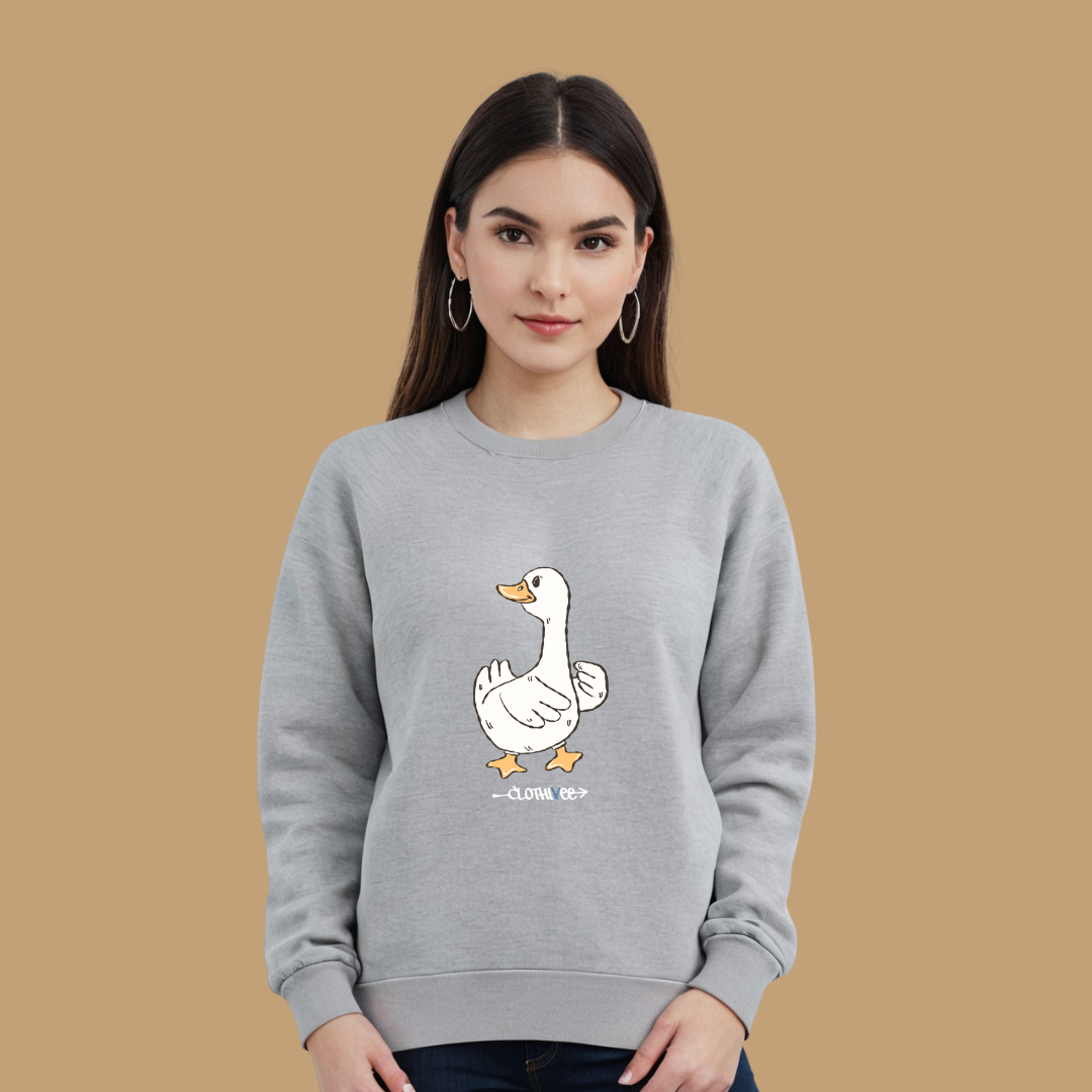 Clothivee Duck Women Sweatshirt