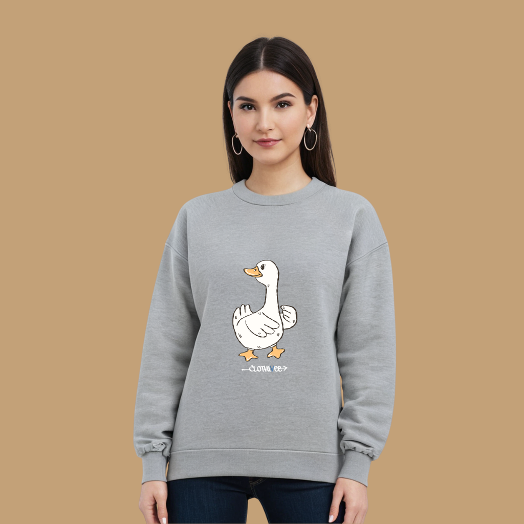 Clothivee Duck Women Sweatshirt