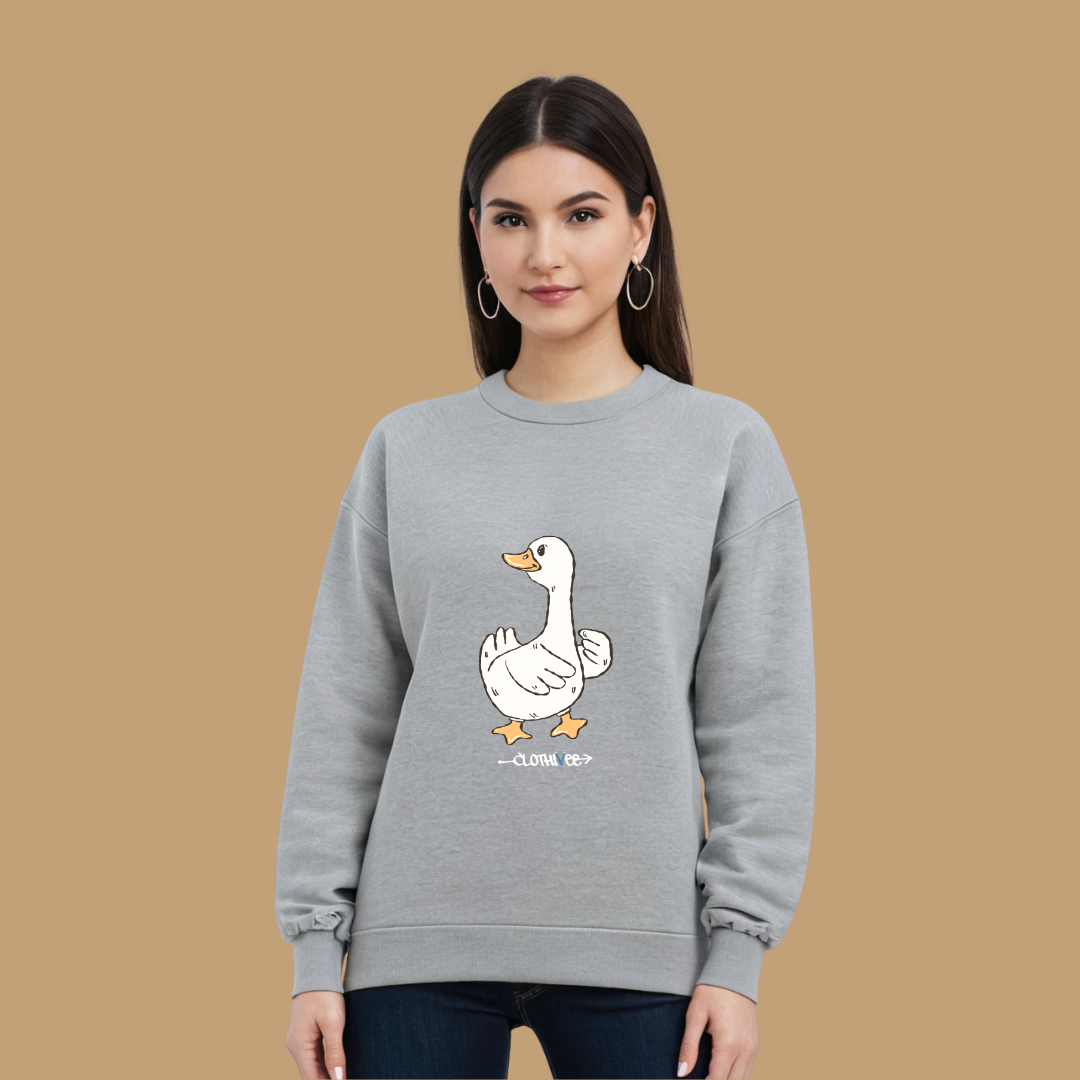 Clothivee Duck Women Sweatshirt