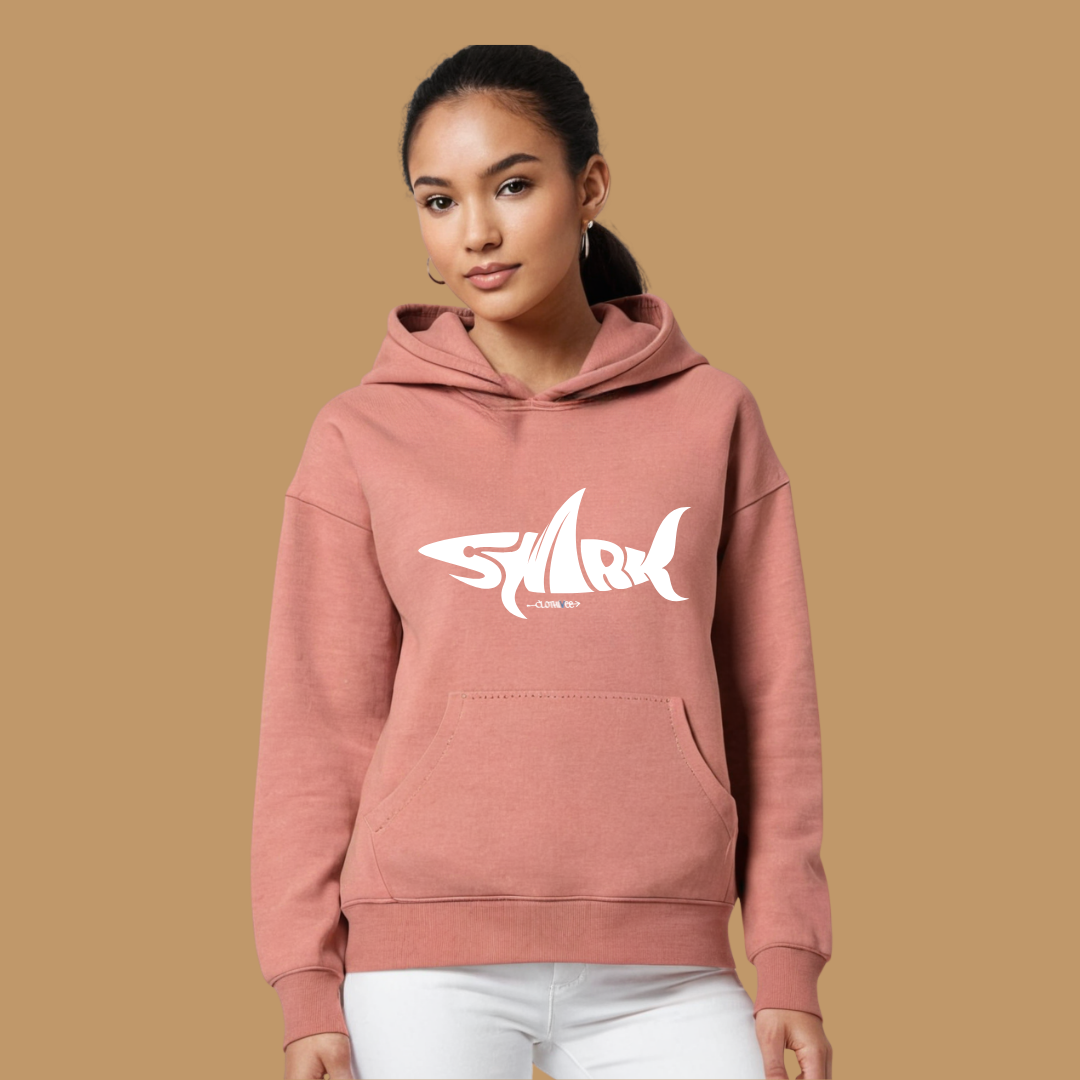 Clothivee Shark Wave Women Hoodie