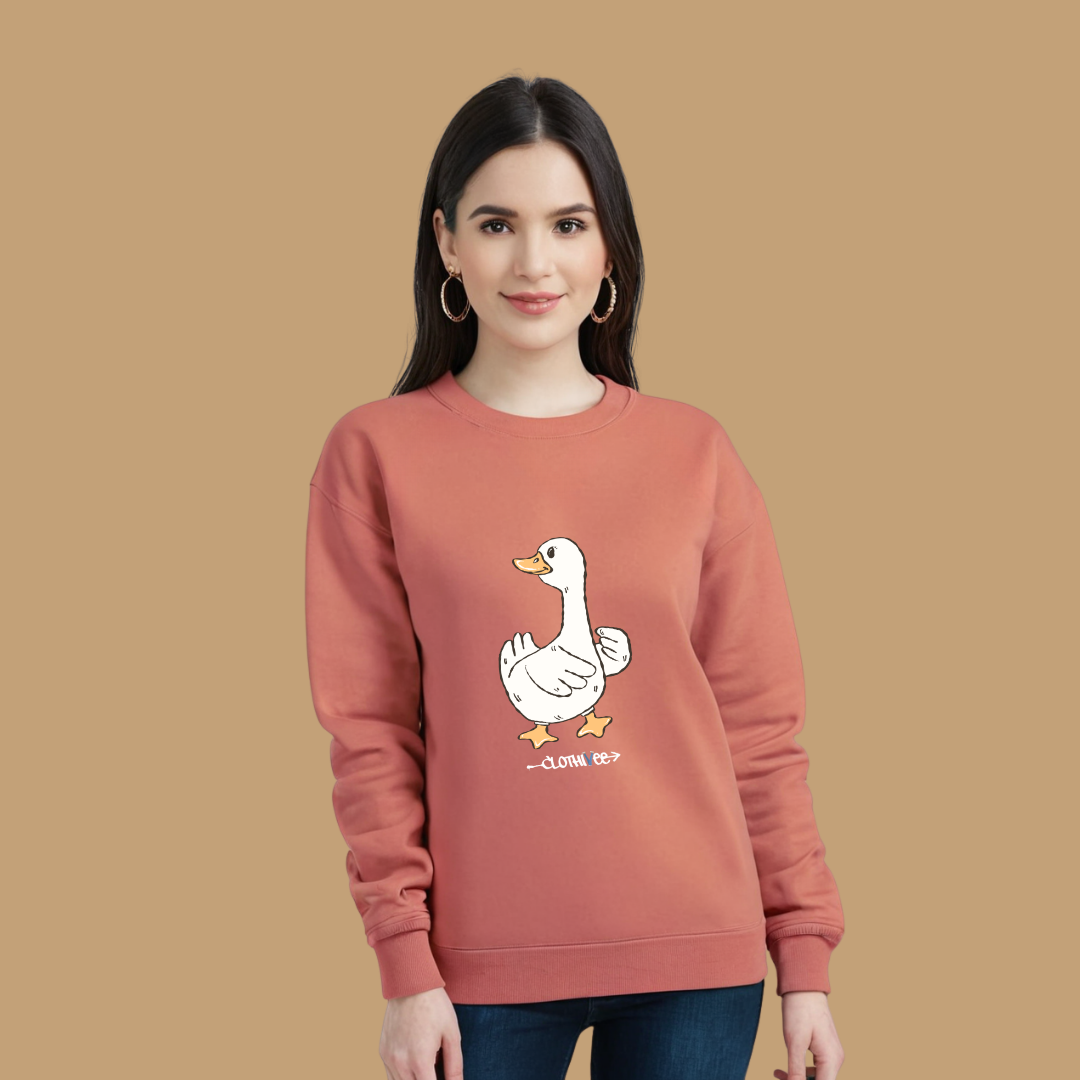 Clothivee Duck Women Sweatshirt