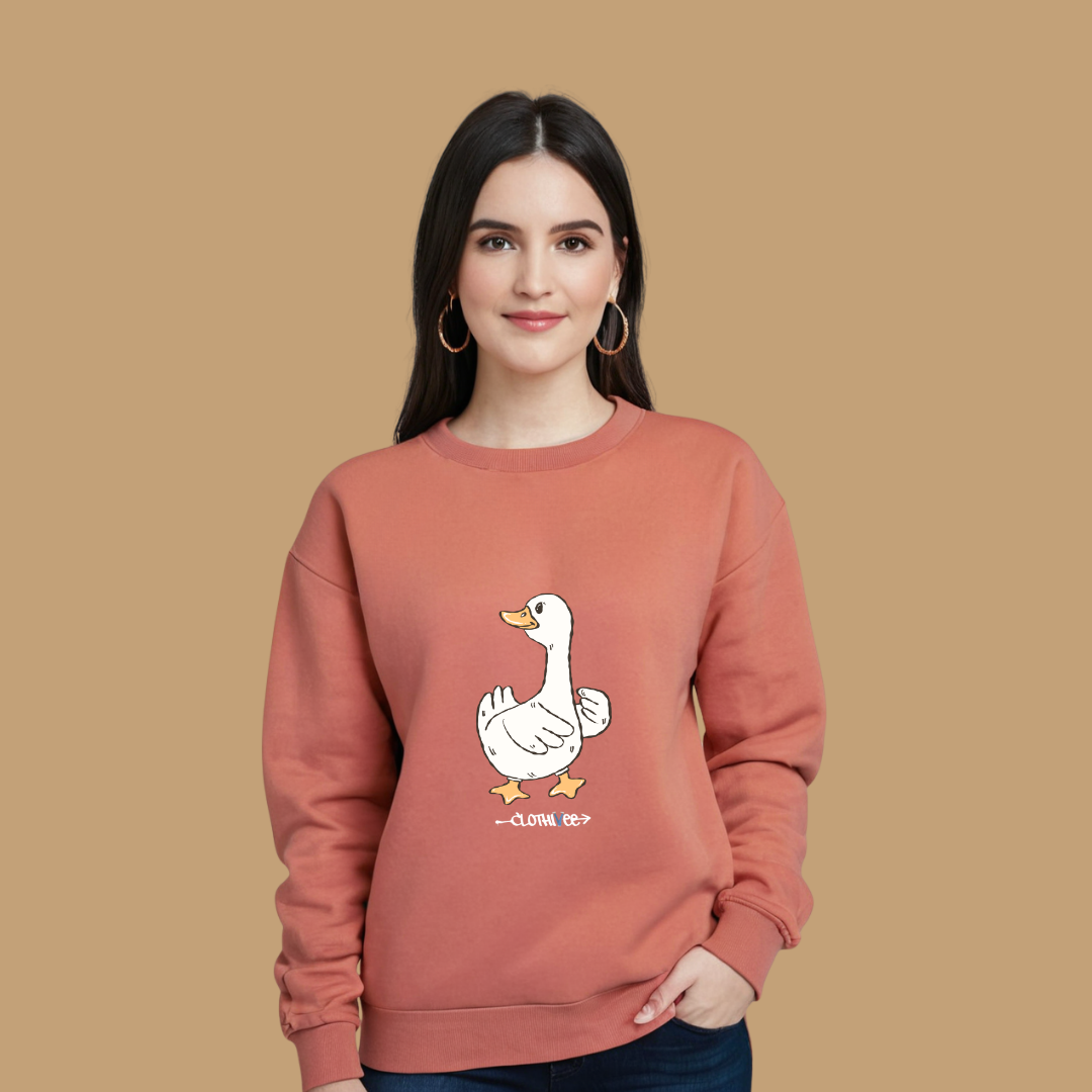 Clothivee Duck Women Sweatshirt