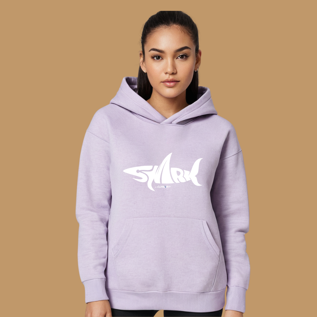 Clothivee Shark Wave Women Hoodie
