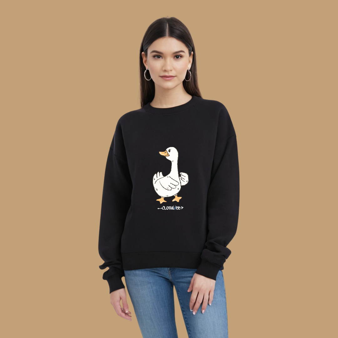 Clothivee Duck Women Sweatshirt