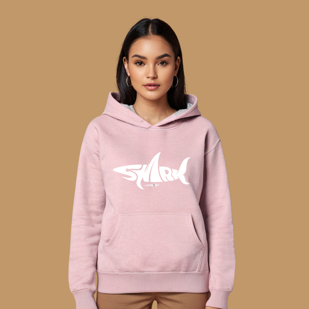 Clothivee Shark Wave Women Hoodie