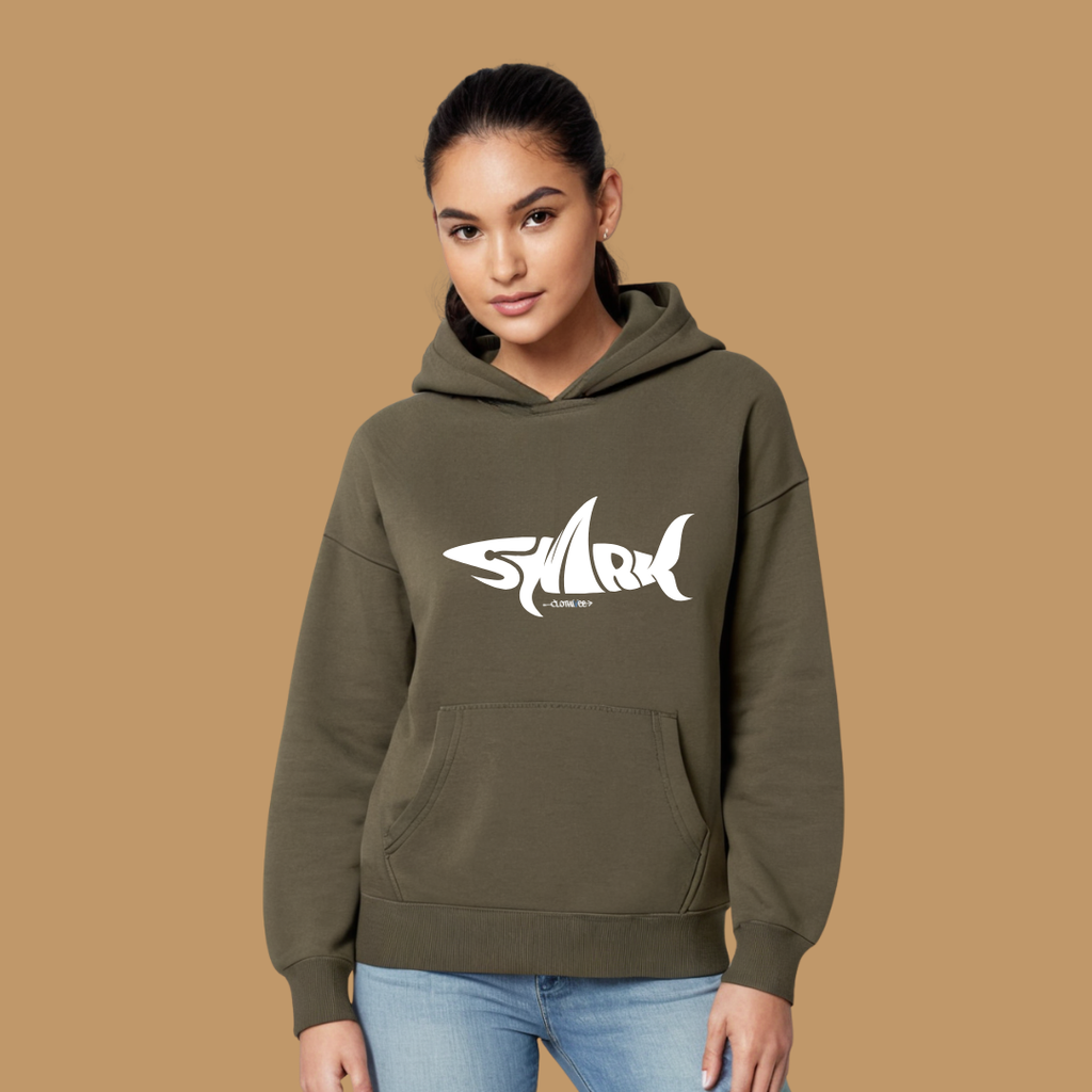 Clothivee Shark Wave Women Hoodie