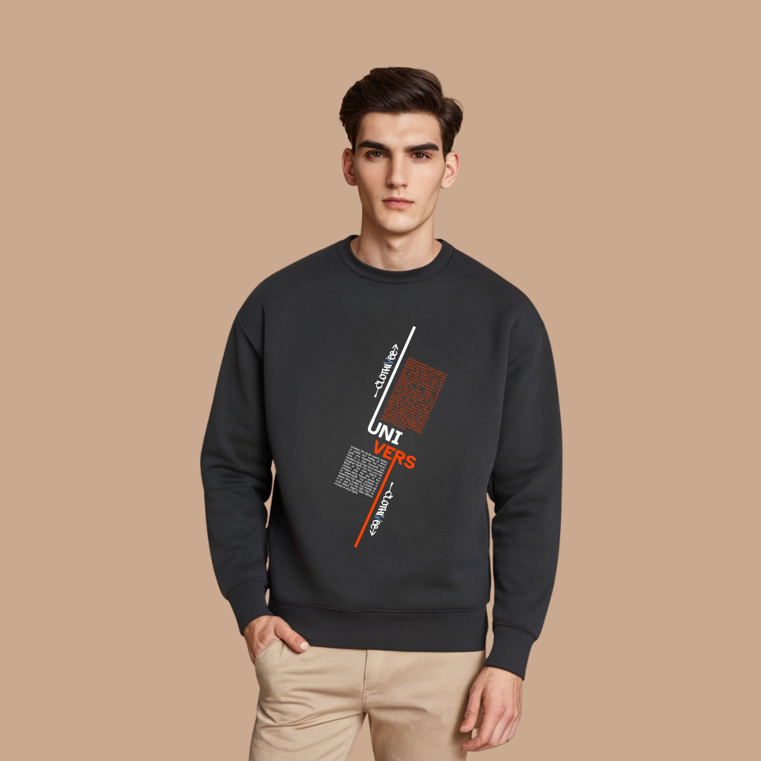 Universe Street Abstract Sweatshirt