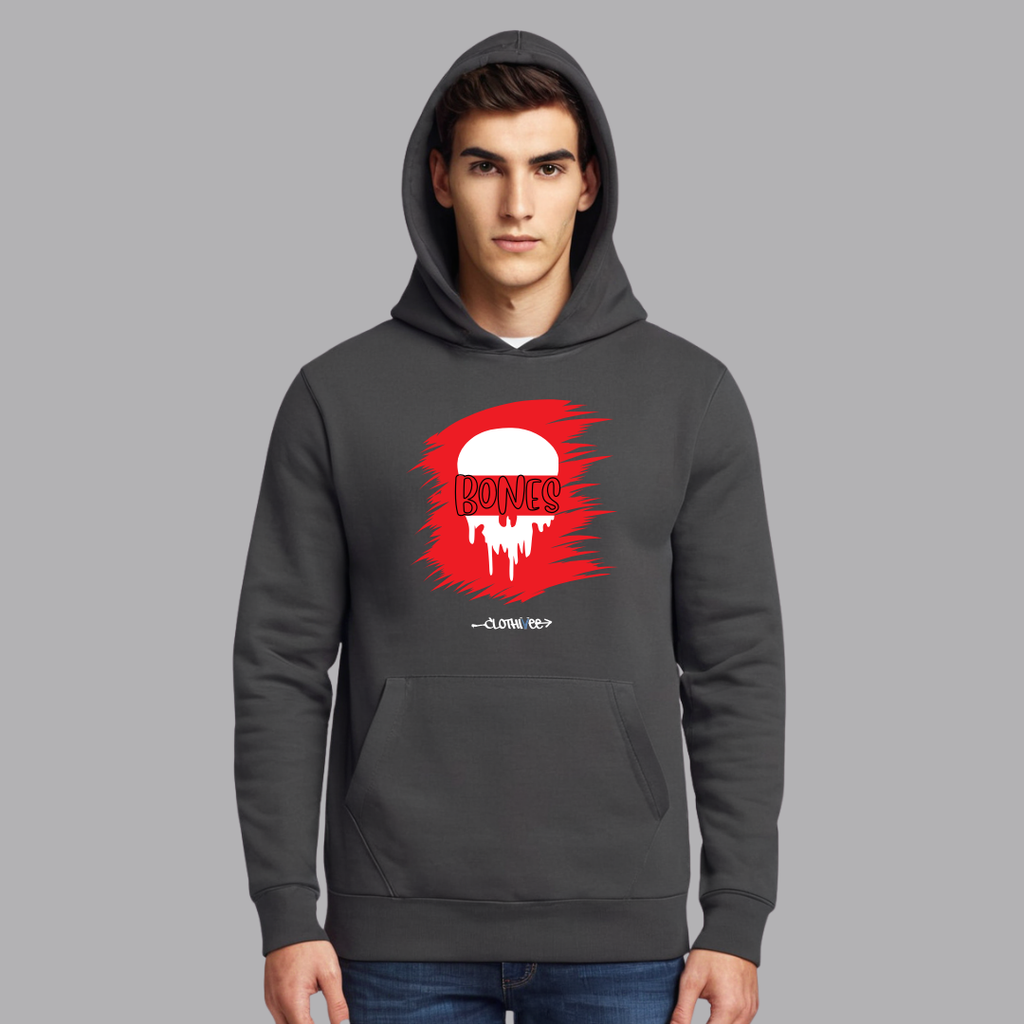 Clothivee Bones Drip Hoodie
