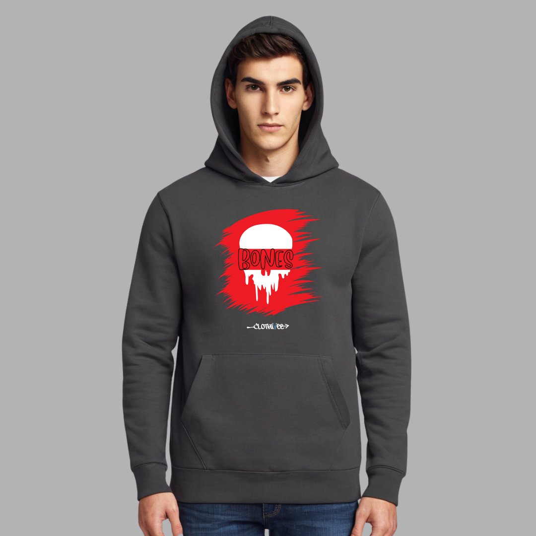 Clothivee Bones Drip Hoodie